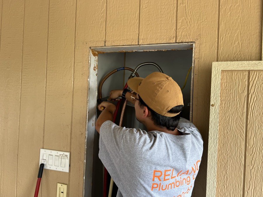 Toilet and fixture install