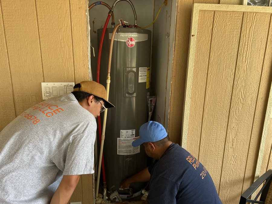 Water heater service